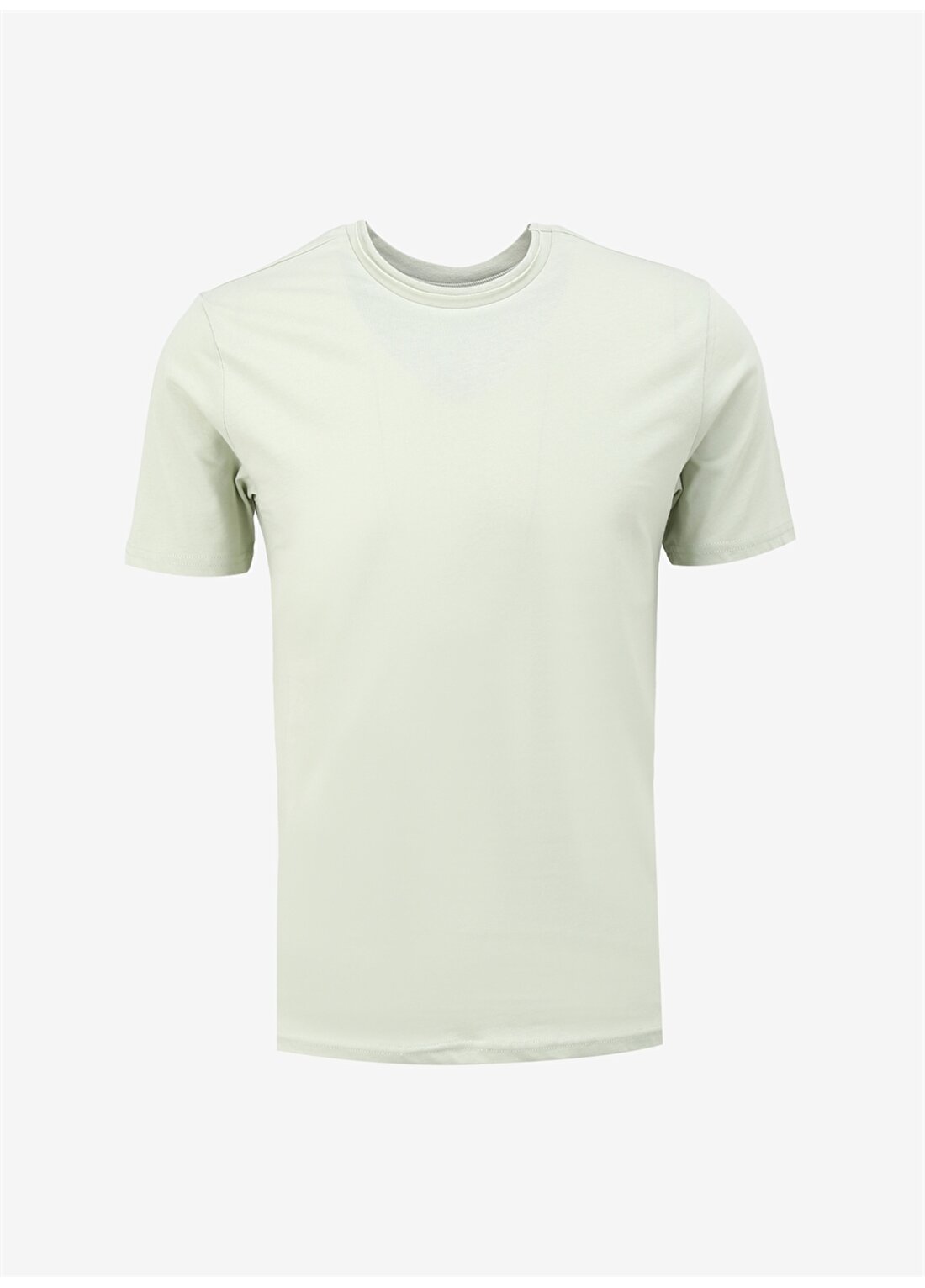 Lee Cooper Yuvarlak Yaka Yeşil Erkek T-Shirt 242 LCM 242015 GAEL MINT