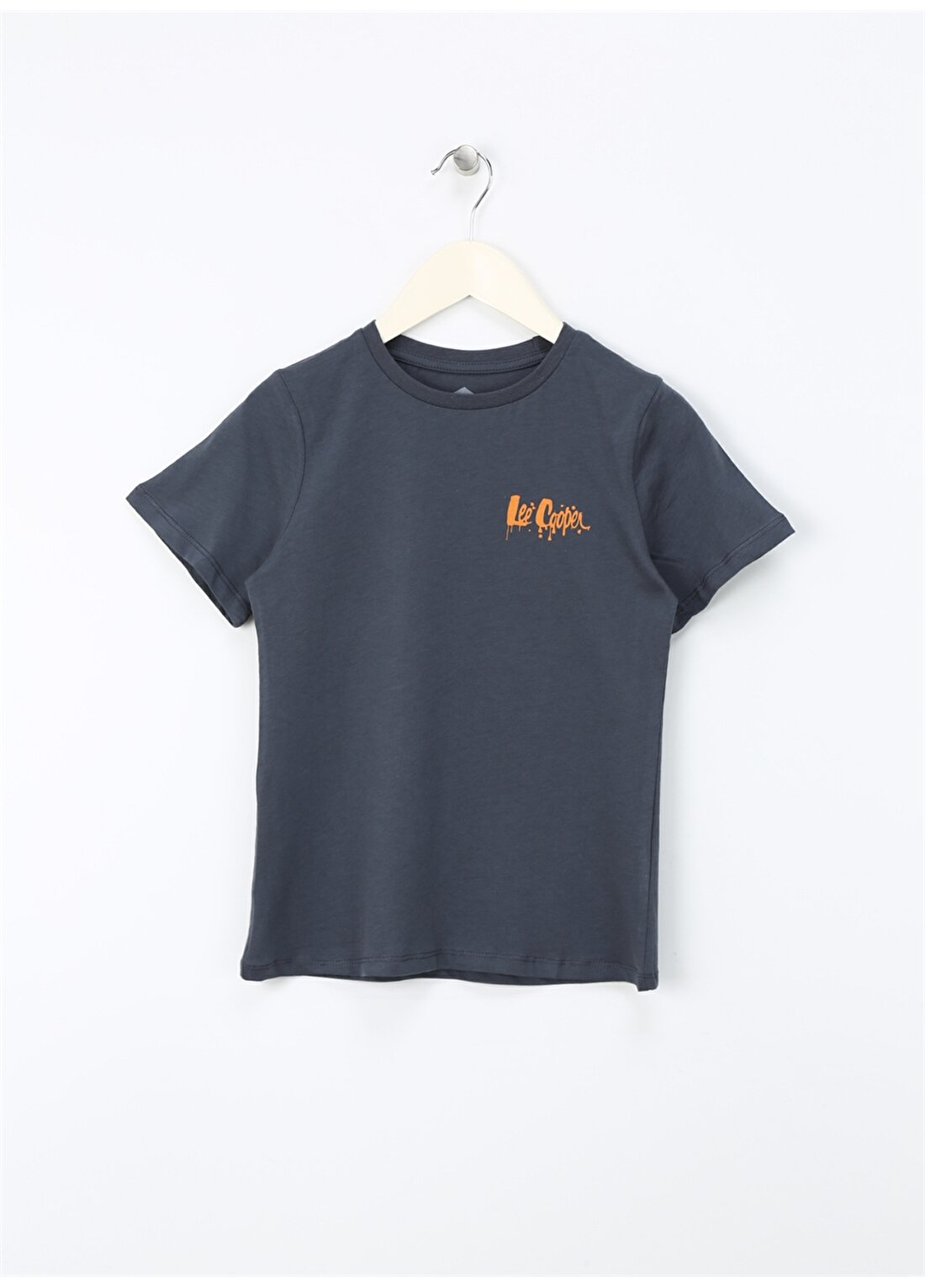 Lee Cooper Baskılı İndigo Erkek Çocuk T-Shirt 242 LCB 242005 ARES İNDİGO