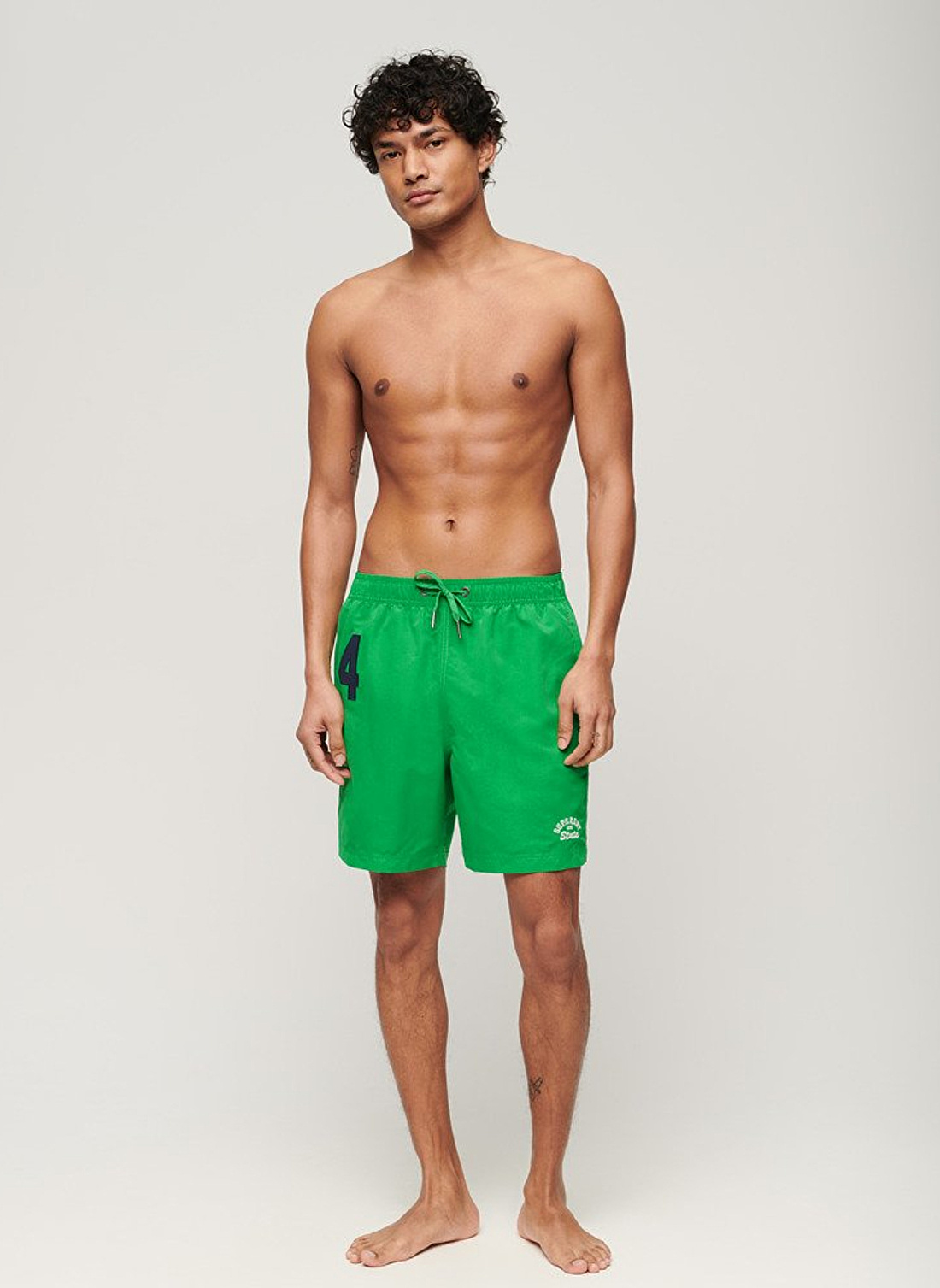 Superdry Yeşil Erkek Şort Mayo M3010235AGBY_VINTAGE POLO 17 SWIM