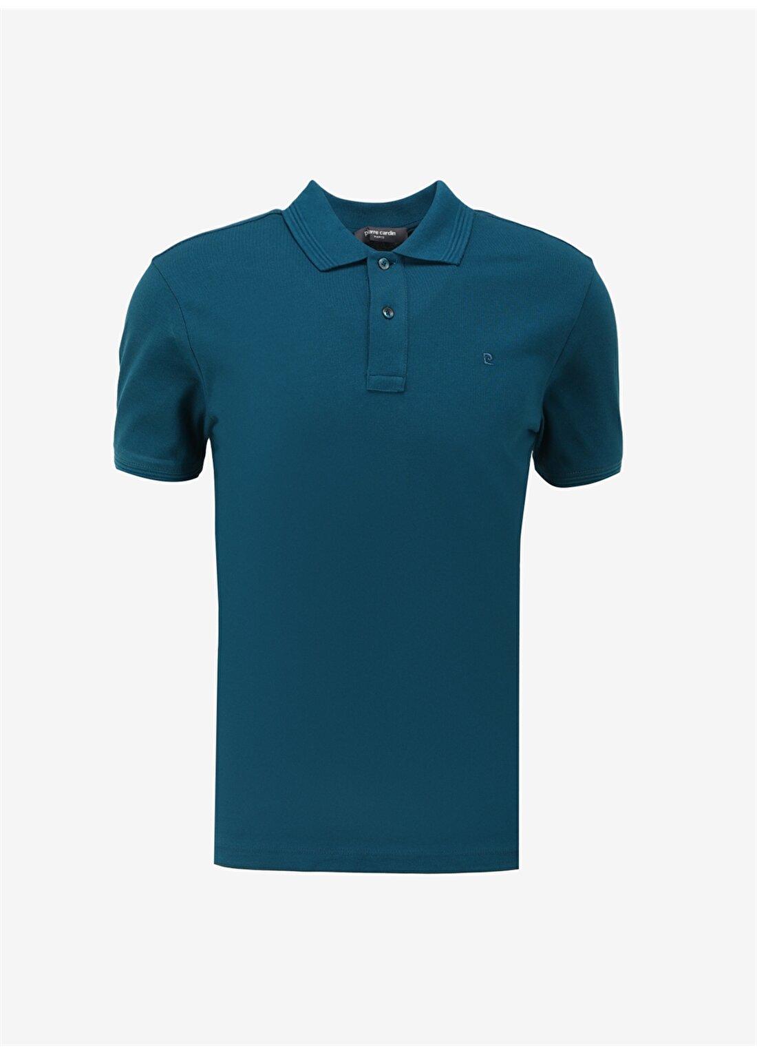 Pierre Cardin Düz Zümrüt Yeşili Erkek Polo T-Shirt SUNNY
