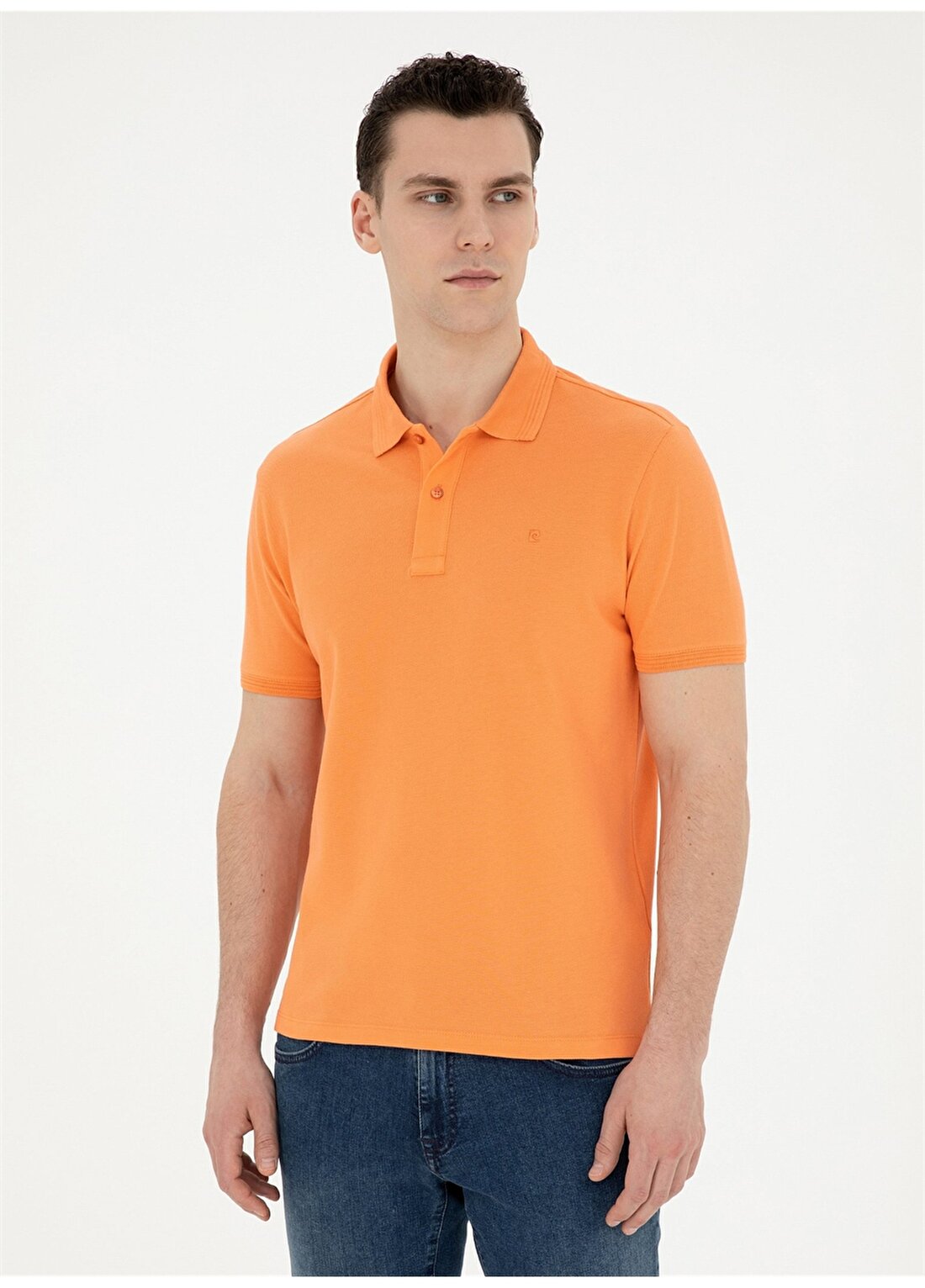 Pierre Cardin Düz Pembe Erkek Polo T-Shirt SUNNY