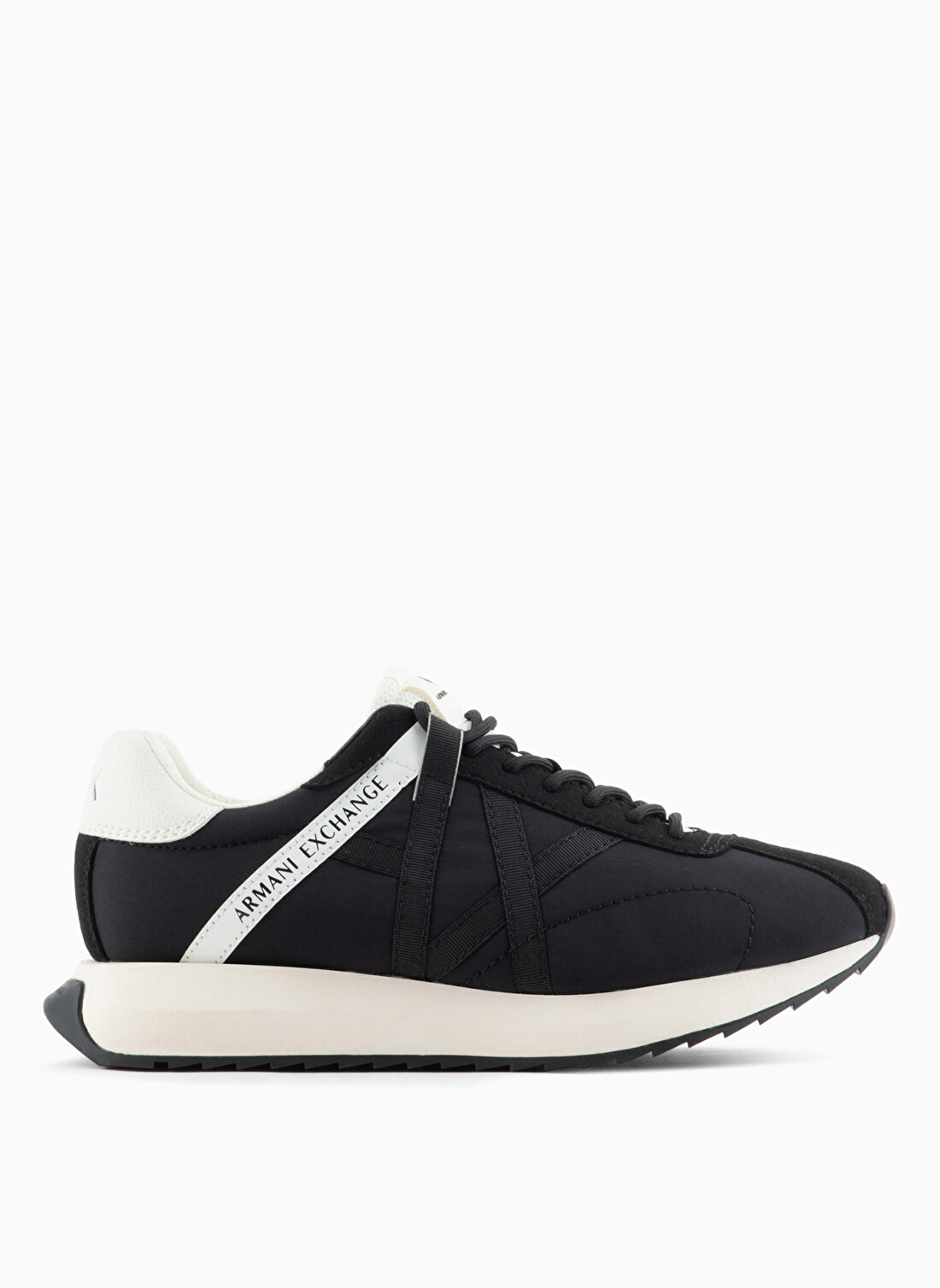 Armani Exchange Siyah - Beyaz Erkek Sneaker XUX150  