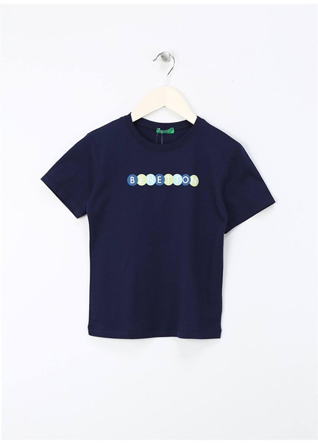 Benetton Lacivert Erkek Çocuk T-Shirt 3I1XG10EH
