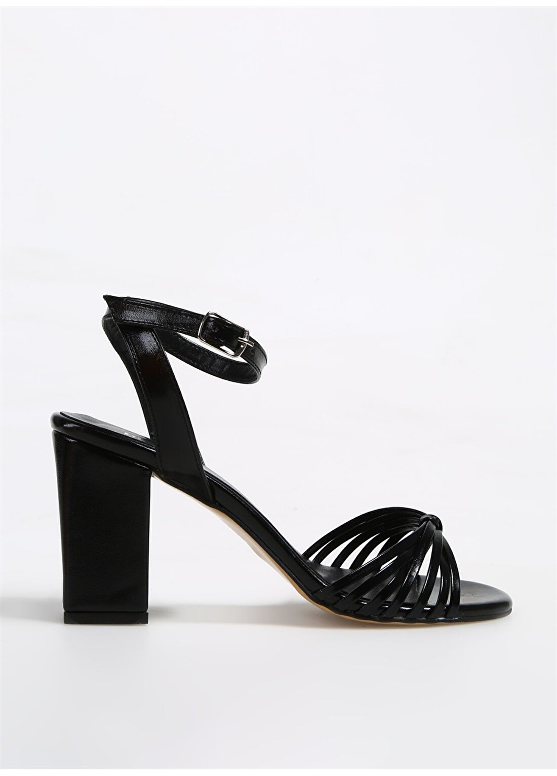 Pierre Cardin Siyah Kadın Topuklu Sandalet PC-53057