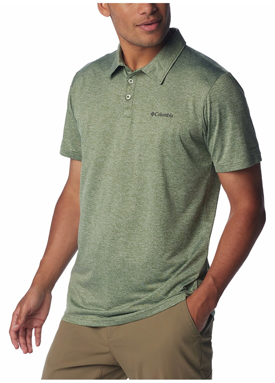 Columbia Yeşil Erkek Polo T-Shirt 1990401352_AO3614