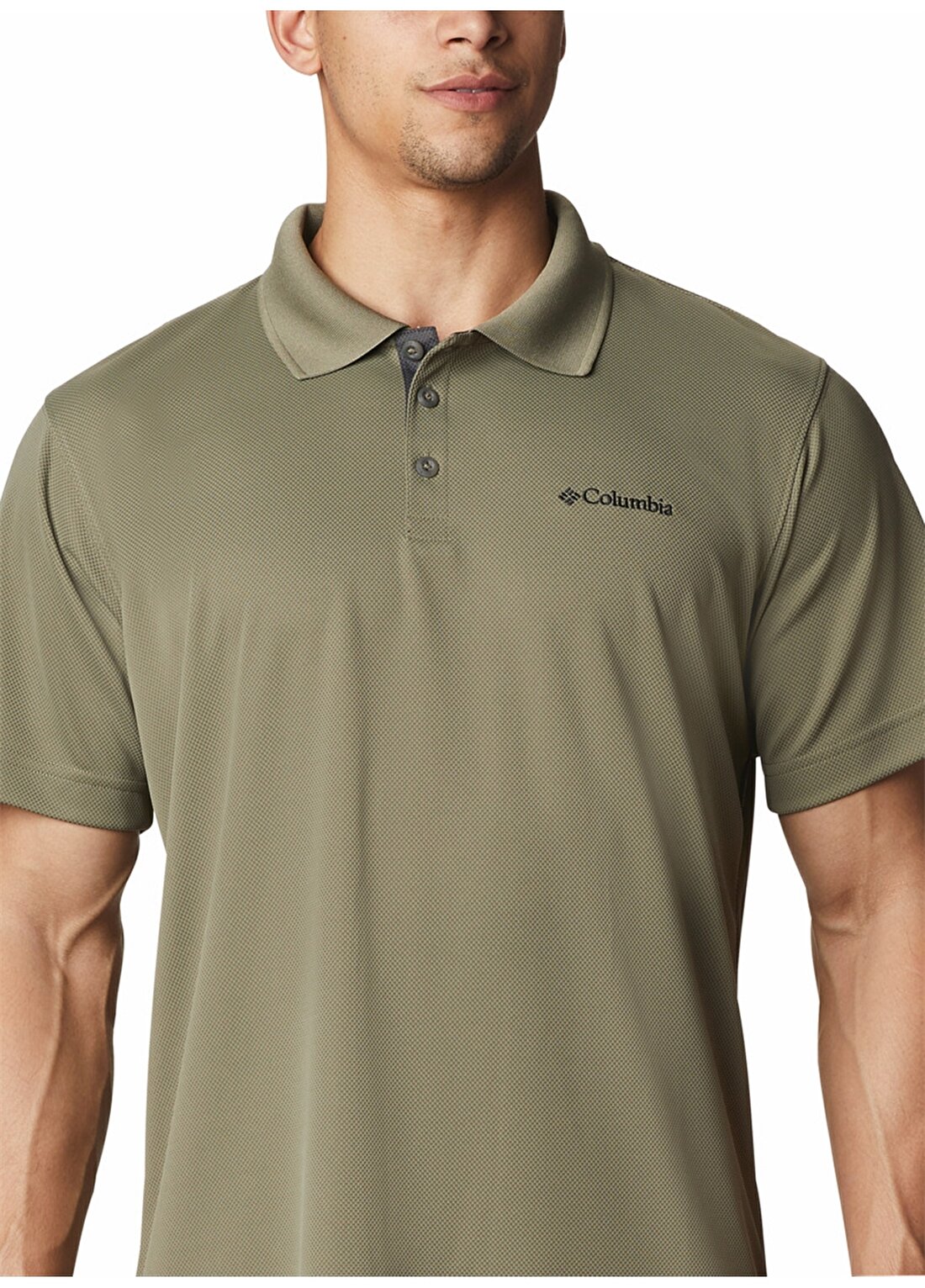 Columbia Yeşil Erkek Standart Fit Polo T-Shirt 1772051397_AM0126