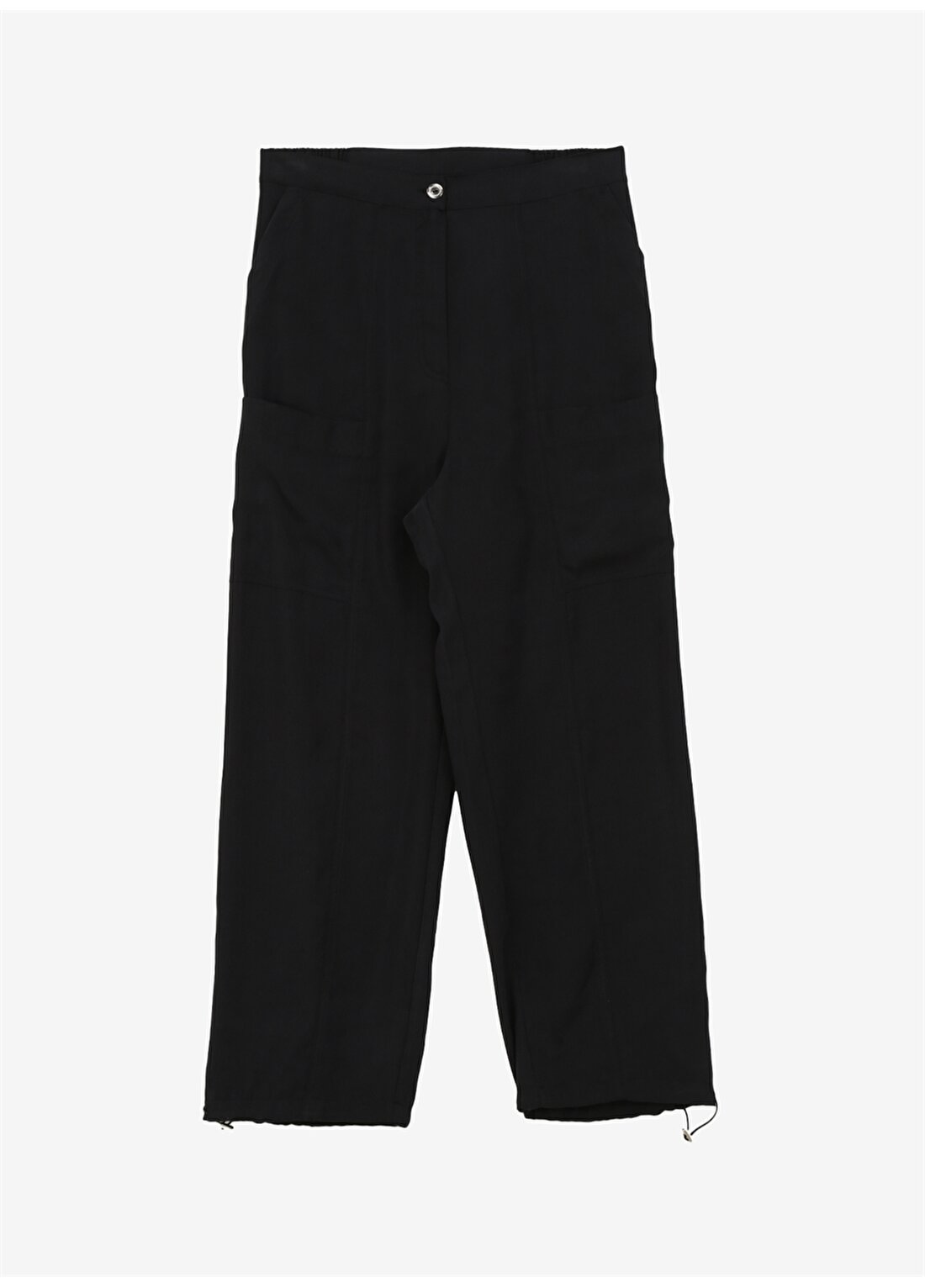 Faik Sönmez Normal Bel Comfort Fit Siyah Kadın Pantolon U68544