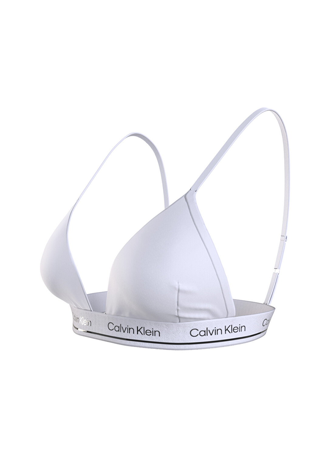 Calvin Klein Beyaz Kadın Bikini Üst TRIANGLE-RP KW0KW02424YCD