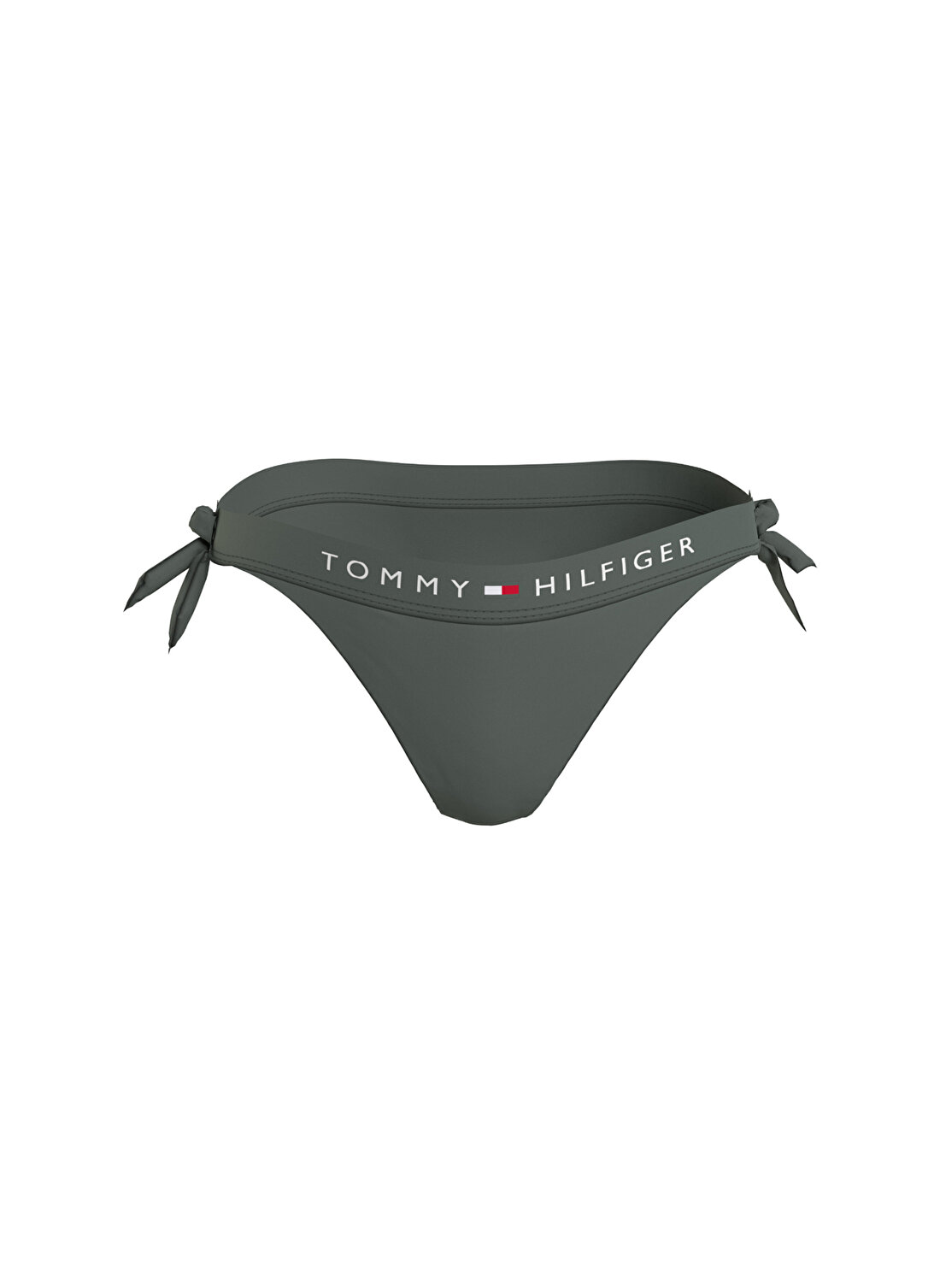 Tommy Hilfiger Haki Kadın Bikini Alt CHEEKY SIDE TIE BIKI, MRG UW0UW0449