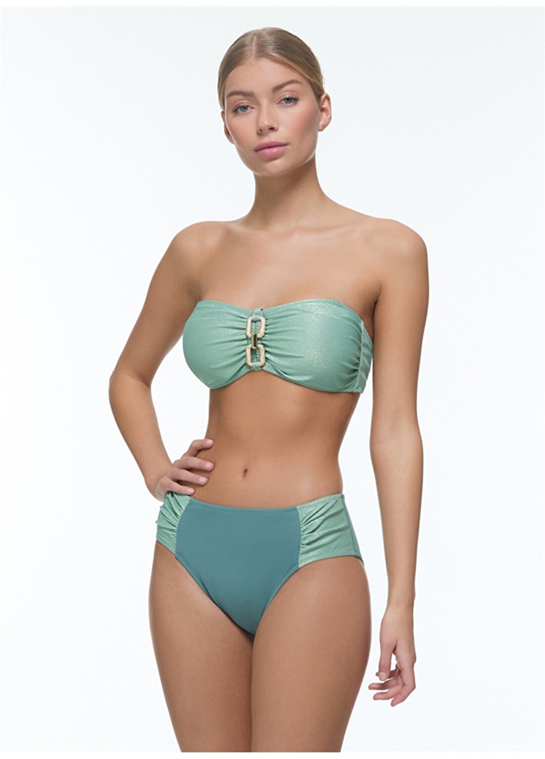 Bellisa Yeşil Kadın Bikini Takım 241026