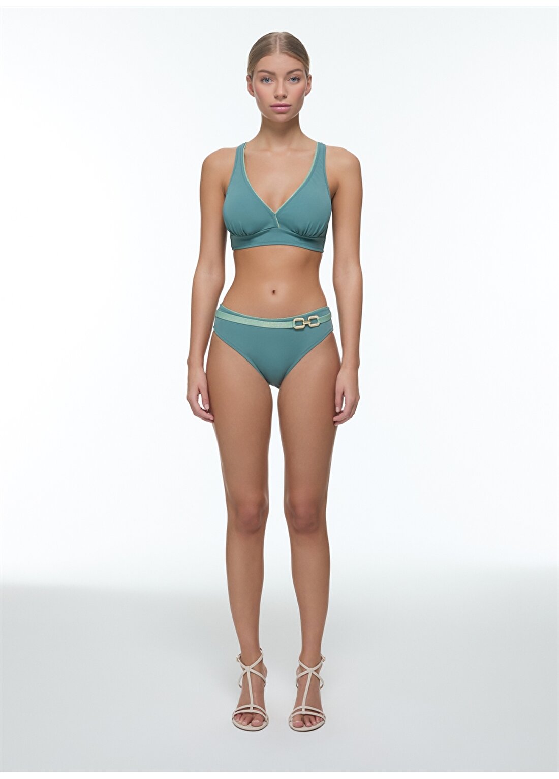 Bellisa Yeşil Kadın Bikini Takım 241027