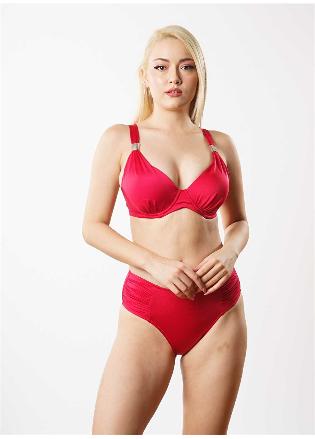 Louren Kırmızı Kadın Bikini Takım LRN24YKB1865