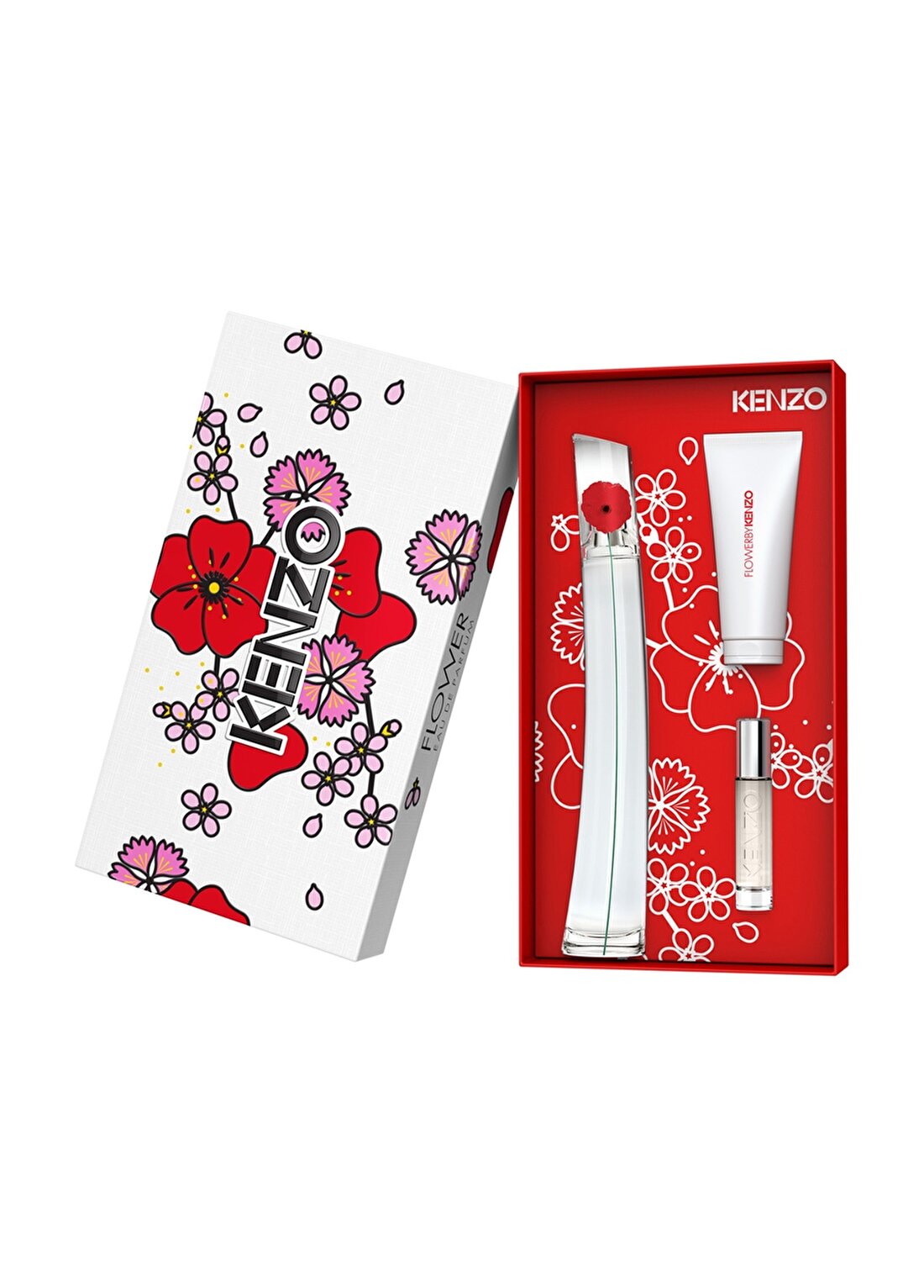 Kenzo Flower By Kenzo EDP 100 Ml Kadın Parfüm Set
