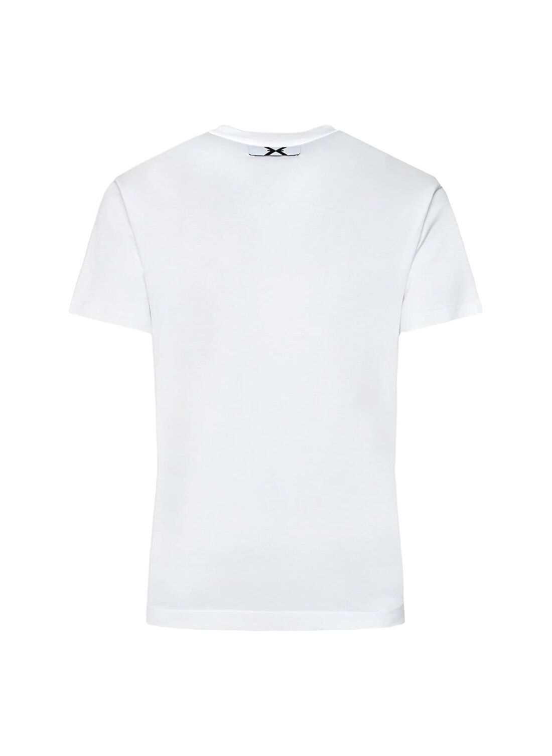 John Richmond Bisiklet Yaka Beyaz Erkek T-Shirt UMP24004TS