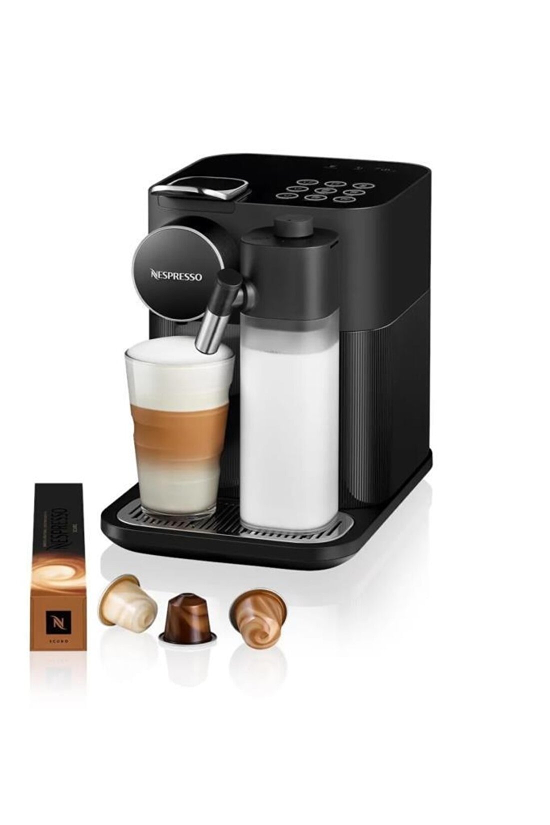 Nespresso F541 Black Grand Lattissima Kahve Makinesi
