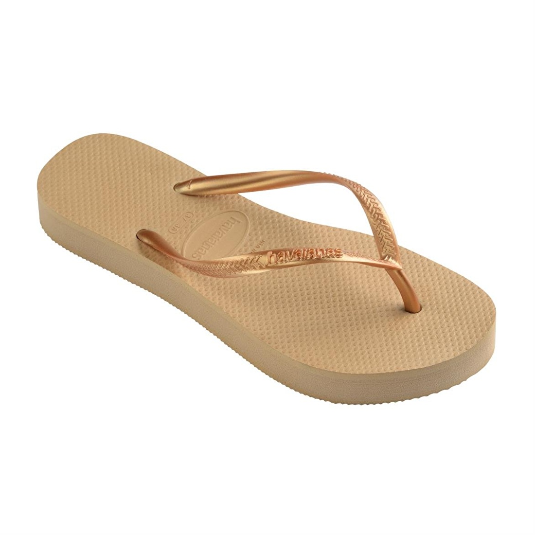 Havaianas Slim Flatform Golden  Dore Kadın Terlik