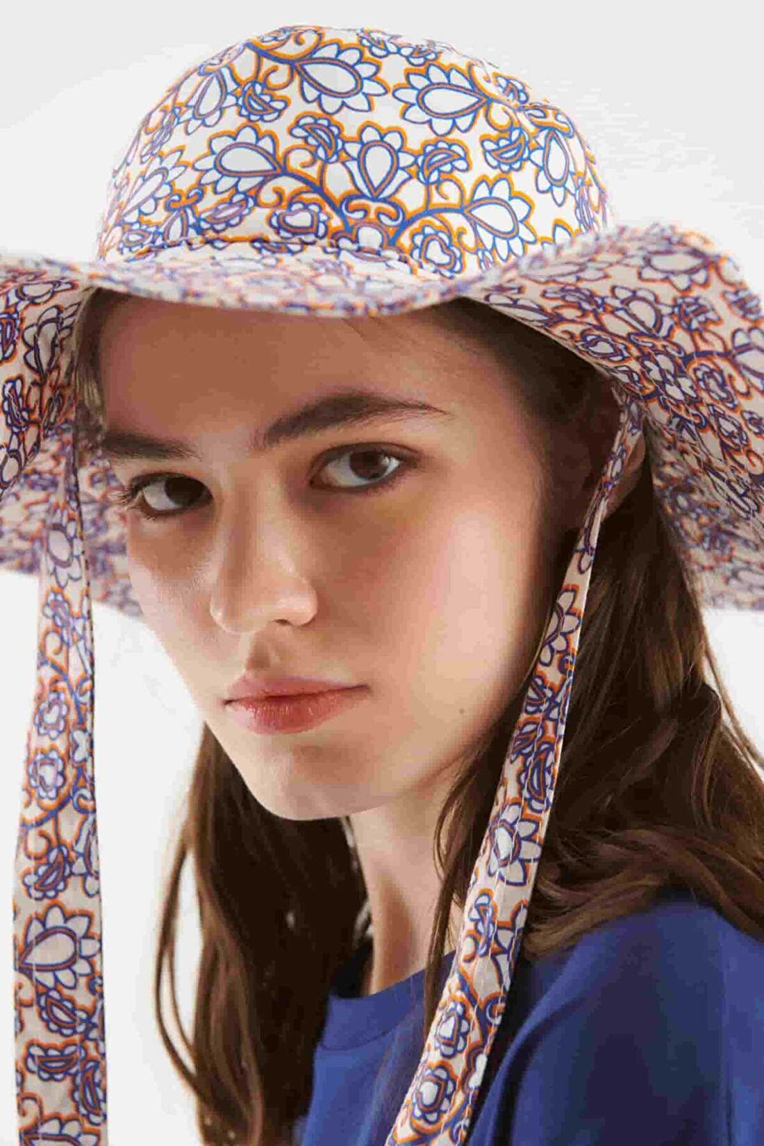 Desenli Kadın Şapka Standart Renk Y2285101_089