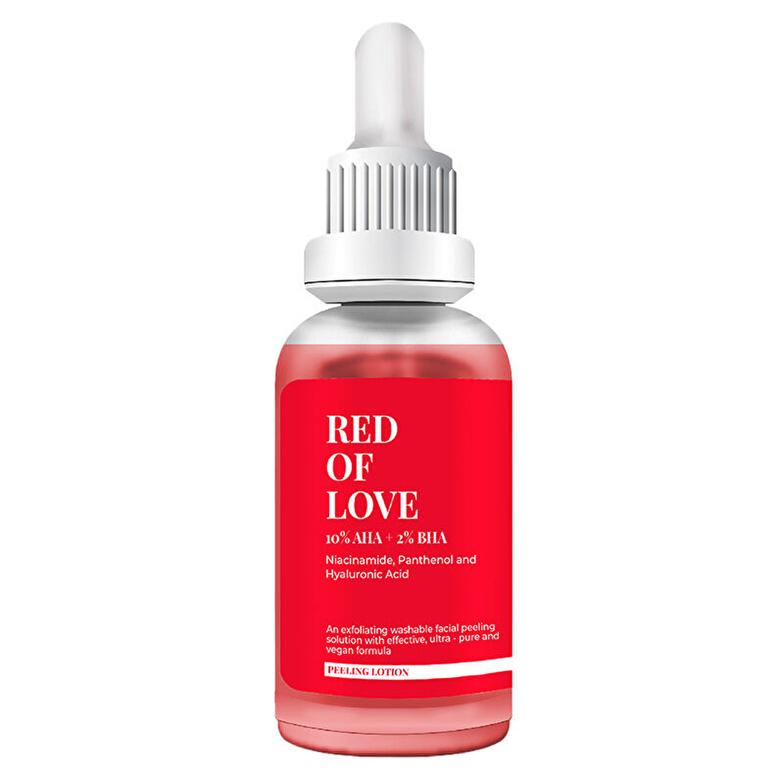 She Vec Red Of Love AHA+ BHA Yüz Peelingi 30 ml