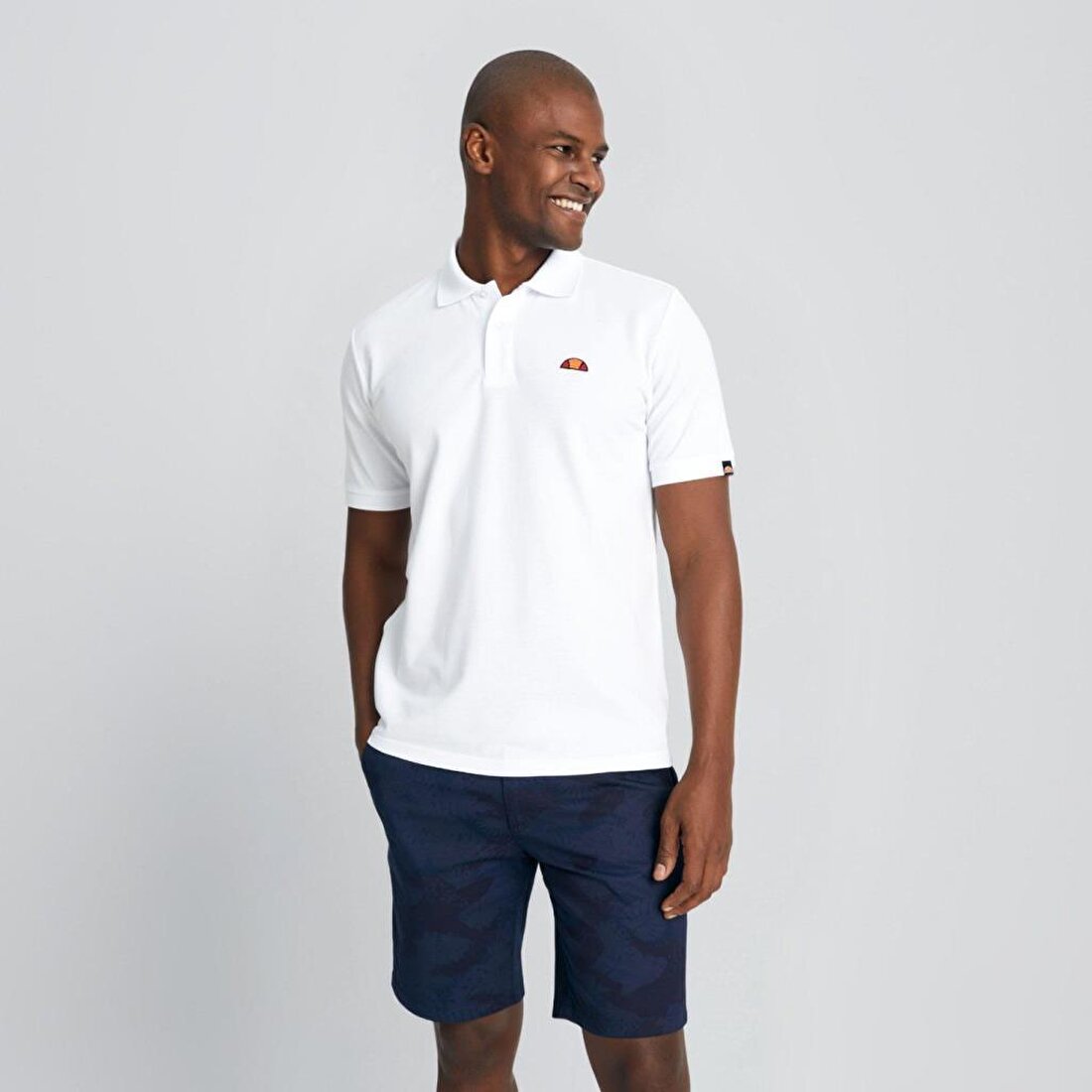 Ellesse Polo Yaka Tshirt Beyaz Erkek EM132