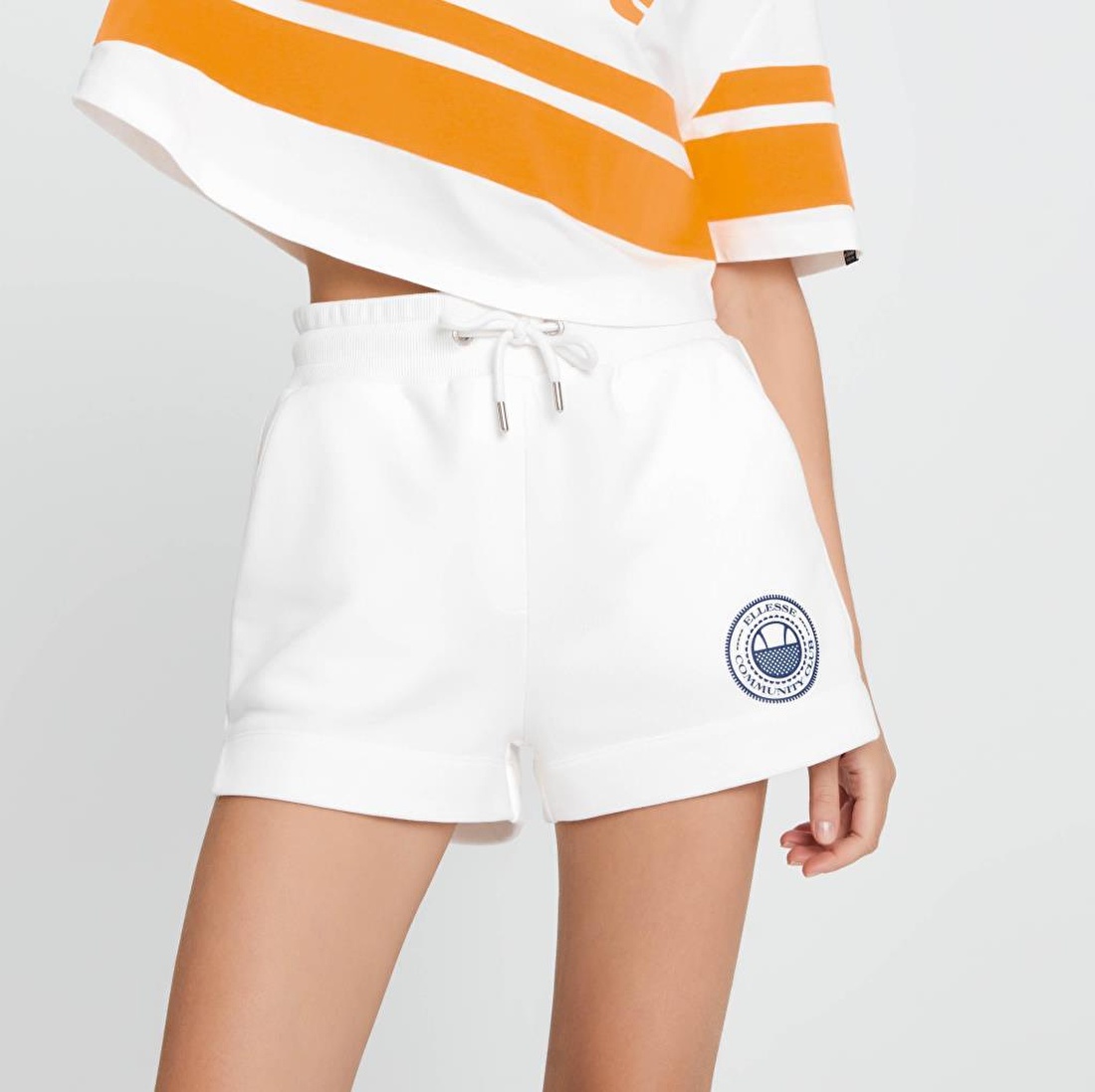 Ellesse Şort Beyaz Kadın EF136