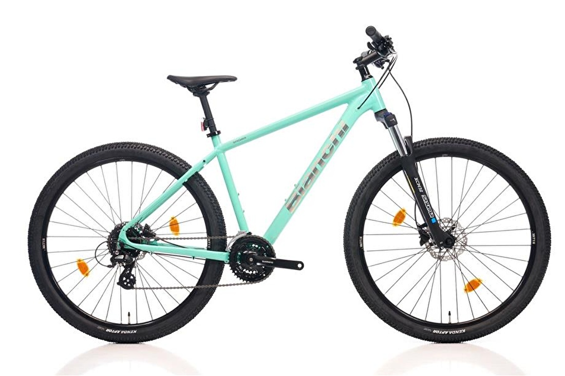 BIANCHI MAGMA 27.1 ERKEK DAĞ BİSİKLETİ 380H HD 27.5 JANT 24 VİTES ALTUS CELESTE SİLVER GLOSS