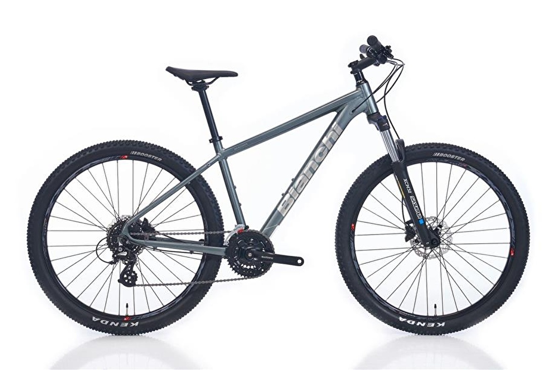 BIANCHI MAGMA 27.1 ERKEK DAĞ BİSİKLETİ 380H HD 27.5 JANT 24 VİTES ALTUS DARK GREY SİLVER GLOSS