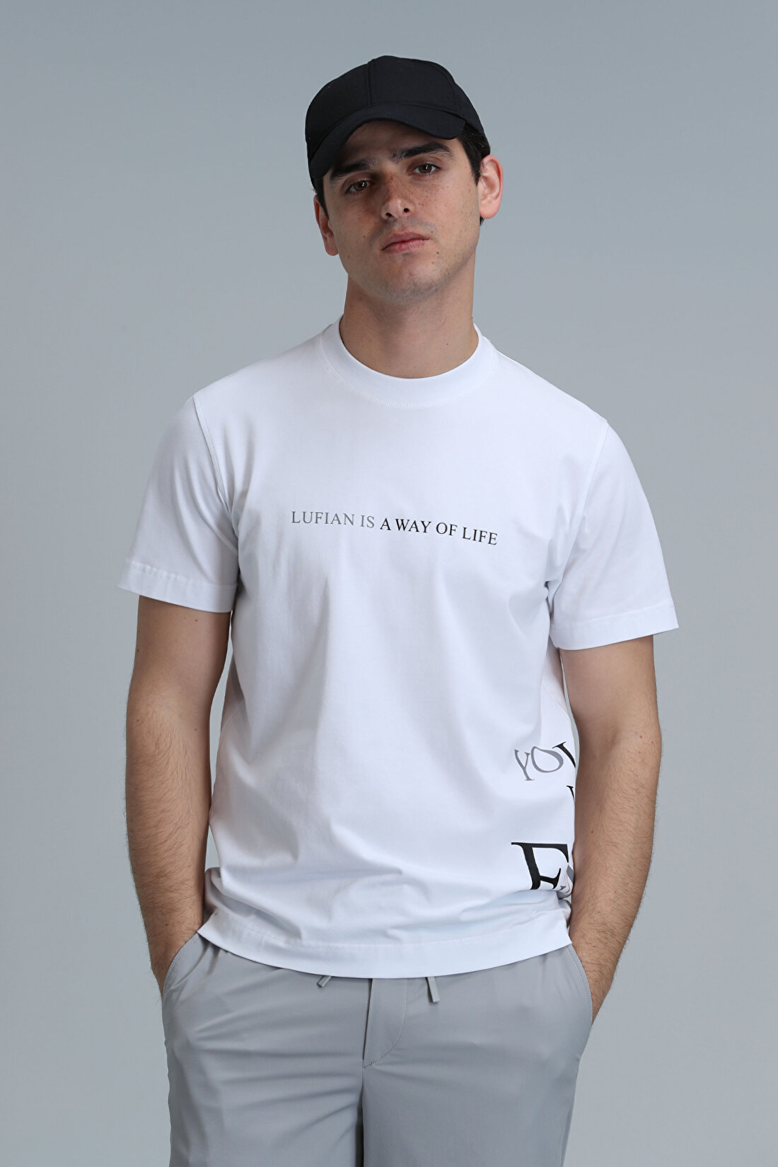 Potter Modern Grafik T- Shirt Beyaz