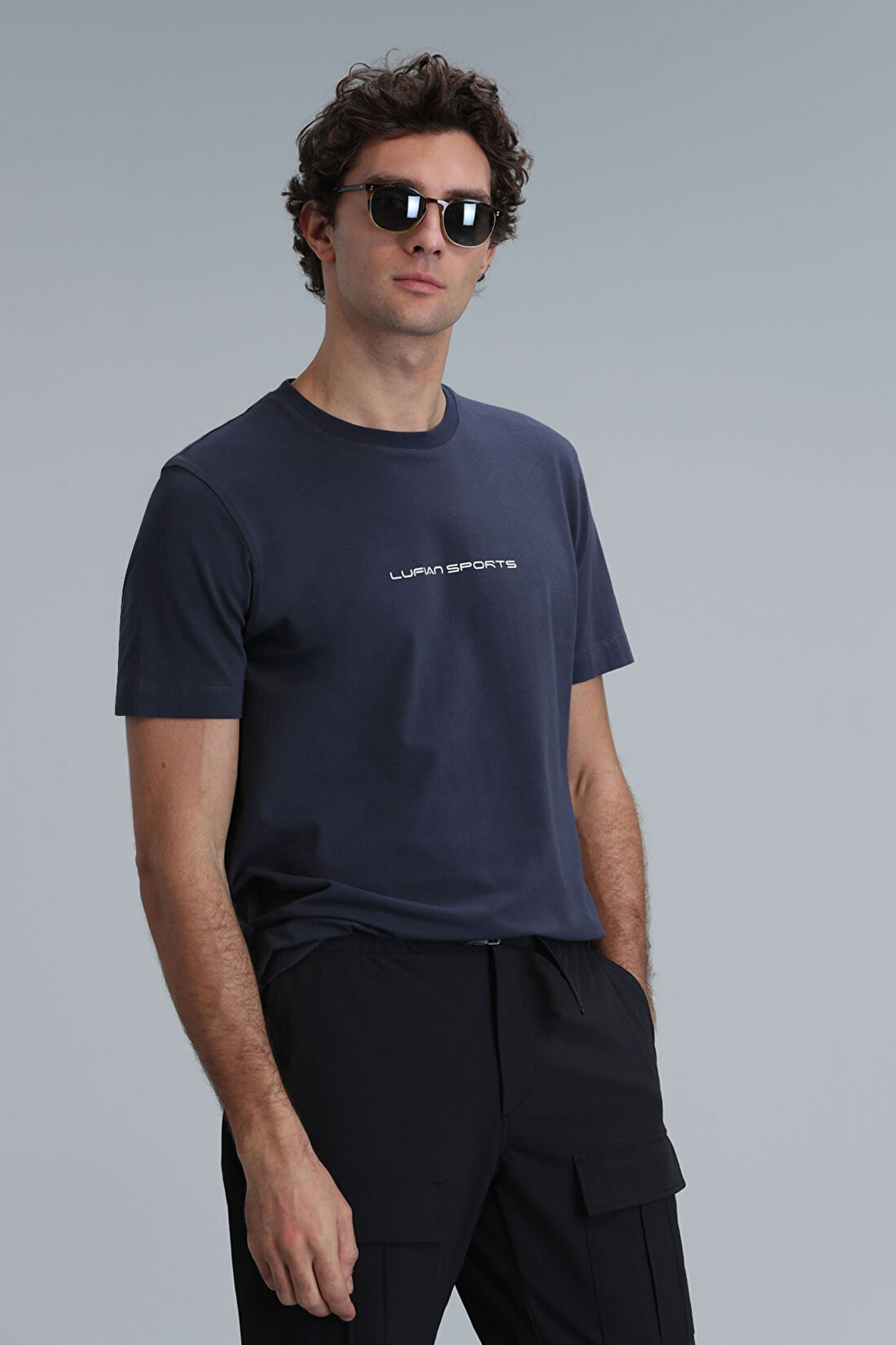 Tony Modern Grafik T- Shirt Antrasit