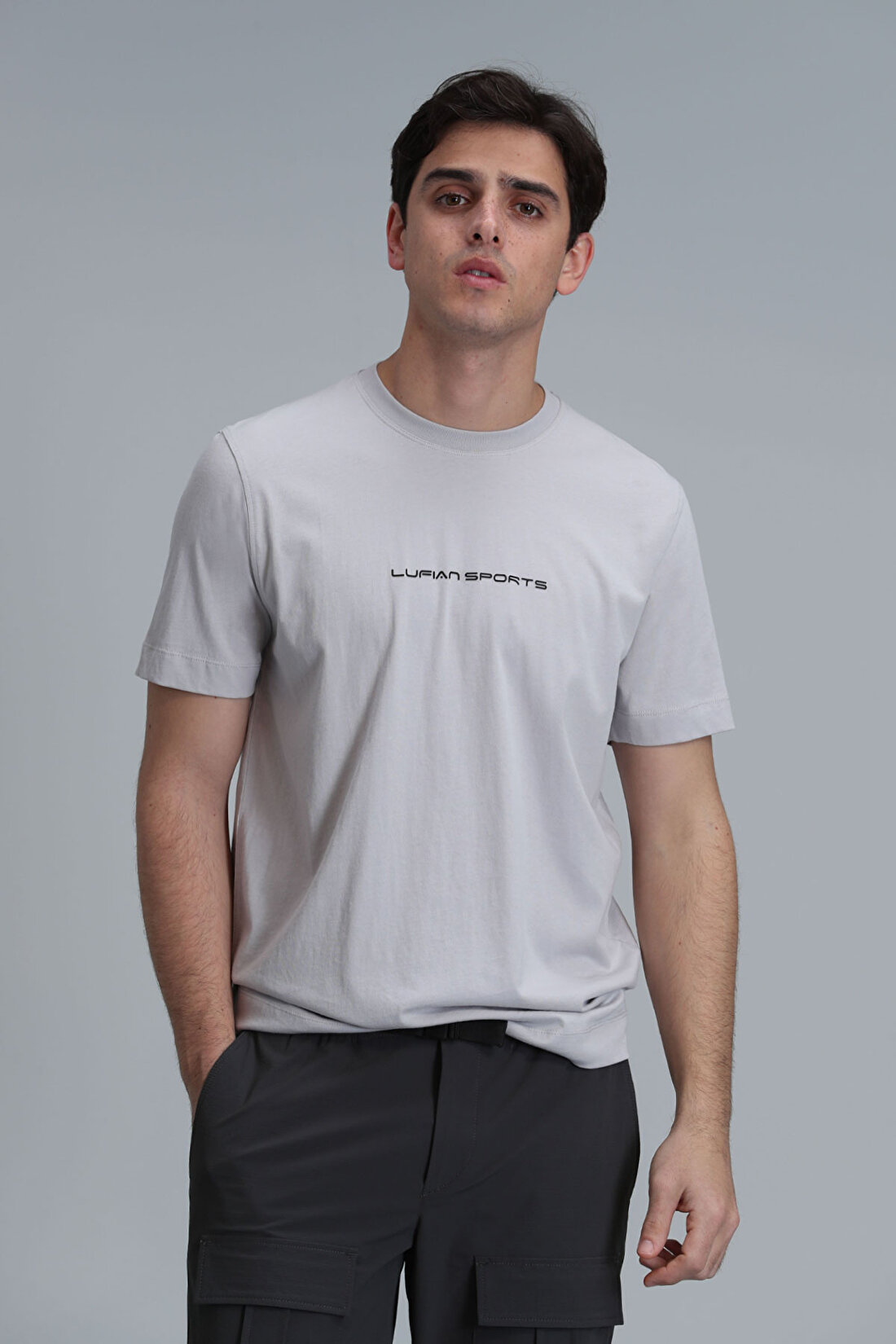 Tony Modern Grafik T- Shirt Taş