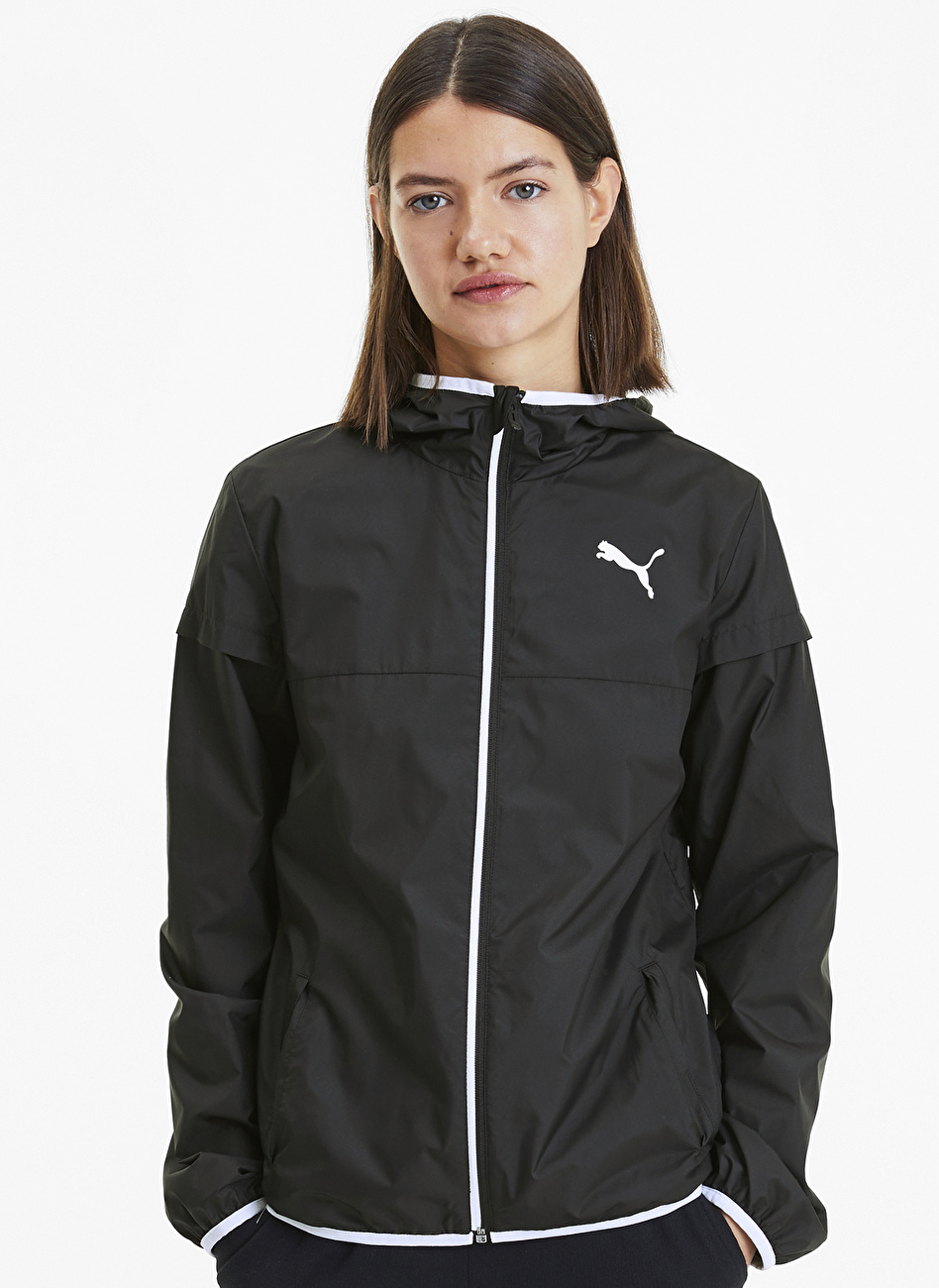 puma essentials solid windbreaker