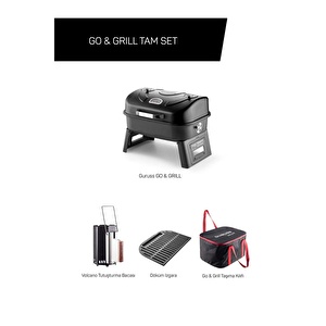 ReHome Guruss Go & Grill Barbekü Mangal Tam Set