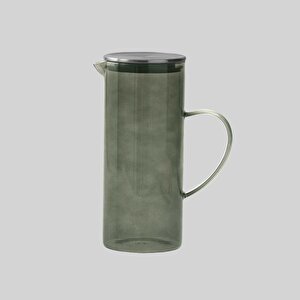 Linens Smoky Cam-Metal Kapaklı 1500 ml Sürahi