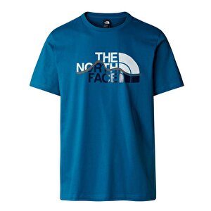 The North Face M S/S MOUNTAIN LINE TEE Erkek T-Shirt NF0A87NTRBI1