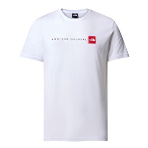 The North Face M S/S NEVER STOP EXPLORING TEE Erkek T-Shirt NF0A87NSFN41