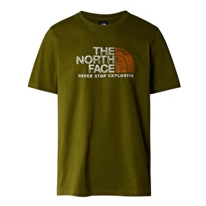 The North Face M S/S RUST 2 TEE Erkek T-Shirt NF0A87NWPIB1