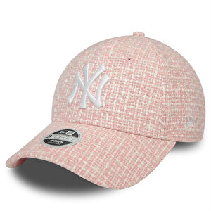 New Era New York Yankees  Summer Tweed Pink 9FORTY Kadın Şapka