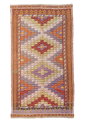 Feriz Geometrik Desenli El Dokuma Cicim Kilim 172x311 cm