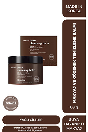 Pore Cleansing Balm Bha- Karma Ve Yağlı Ciltler/gözenek Ve Makyaj Temizleme Balmı [ 80 G ]