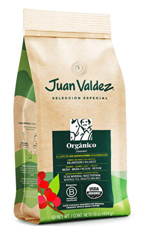 Juan Valdez Organico Organik Çekirdek Kahve 454gr
