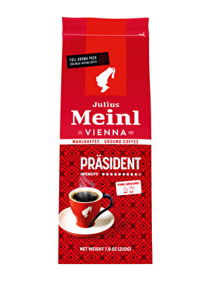 JULIUS MEINL PRESIDENT ÖĞÜTÜLMÜŞ KAHVE 220 GR