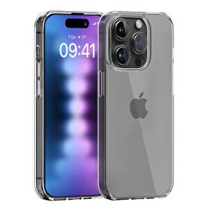 Buff iPhone 15 Pro Max Air Hybrid Kılıf Şeffaf