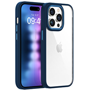 Buff iPhone 15 Pro Max New Air Bumper Kılıf Mavi