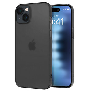 Buff iPhone 15 Slimfy Kılıf Siyah