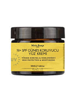 50 Spf Güneş Koruyucu Yüz Kremi 50 Ml