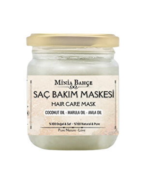 Organik Saç Maskesi -Yıpranmış Saçlar İçin Bakım - Nemlendirici - Saç Maskesi ( 150 ML )