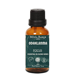 Odaklanma ( Focus ) Uçucu Yağ Karışımı, %100 Saf, 10 ml