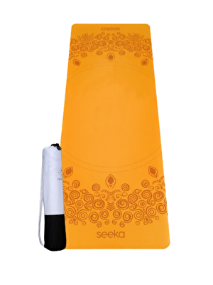 Seeka Yoga Pro Serisi Rise Yoga Mat-Turuncu