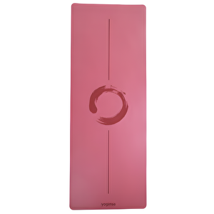 Enso Series Kırmızı -Anti-Slip Yoga ve Pilates Matı