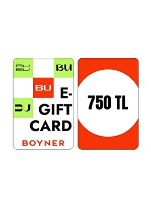 Boyner Dijital Gift Card 750 TL