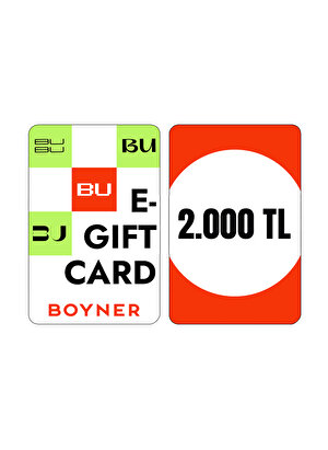 Boyner Digital Hediye Kartı 2000 TL